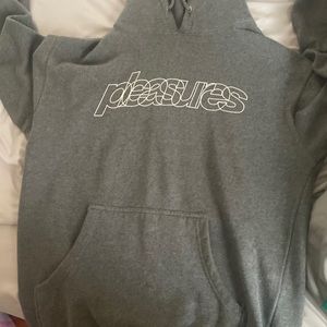 Grey pleasure hoodie